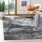 Safavieh Adirondack Square Area RugSilver & Black 4 x 4 ft. ADR112A-4SQ - alternate 3